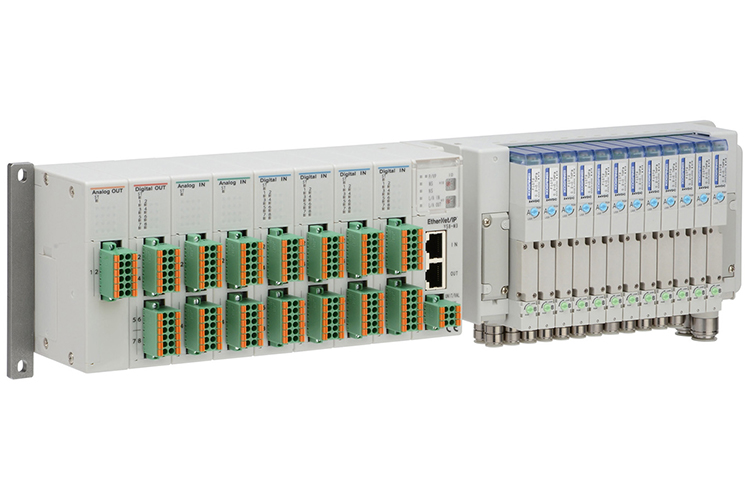 ラインアイ LAN接続型デジタルIOユニット リレー接点出力8点 LA-8R 製造、工場用